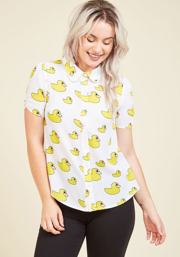 Moon Collection - Migrate-est Inspiration Top in Rubber Ducks