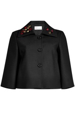 Embroidered Swing Jacket by Red Valentino