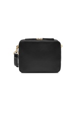 The Stack Double Cross-Body Leather Shoulder Bag by Anya Hindmarch