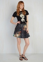 Supernova Twirl Skater Skirt by TIC : TOC