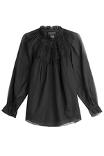 Cotton Blouse with Lace by Marc Jacobs