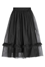 Skirt with Tulle Overlay by Simone Rocha