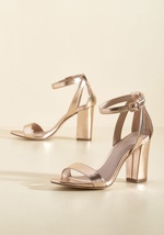 A Gleaming Good Time Metallic Heel by Madden Girl