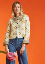 Somethin' Swingy Floral Cardigan by Dandong Kusong Trading Co., LTD