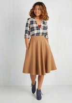 Field Notable Midi Skirt by Pink Martini