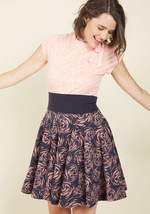 Girly Twirl A-Line Skirt by Effie's Heart