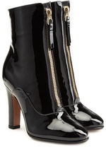 Patent Leather Ankle Boots by Valentino