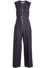 Cropped Jumpsuit with Virgin Wool by Victoria Beckham
