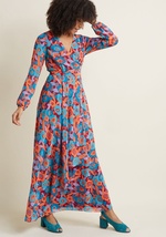 Fully Fab Long Sleeve Maxi Dress by ModCloth