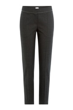 Wool-Cotton Blend Pants with Embellishment by Brunello Cucinelli