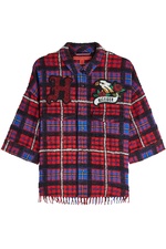 Plaid Shirt with Wool and Alpaca by Hilfiger Collection
