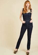 Don't You Forget About Jeans Overalls by Collectif Clothing