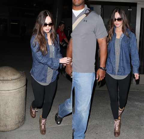 Megan Fox in LAX submitted by Canary + Rook