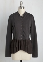 Office-ticated Appeal Jacket in Charcoal by Others Follow