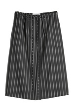 Striped Wool Skirt by Jil Sander