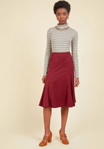 Made to Sway A-Line Skirt by Silver Stop