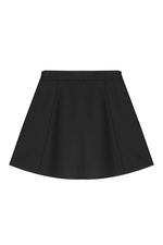 Cotton-Blend Mini Circle Skirt by Red Valentino
