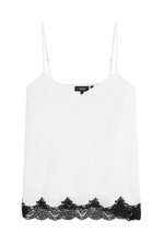 Crepe Camisole with Lace by Theory