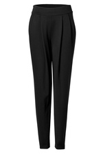 Pleat Front Pants in Black by Donna Karan