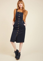 Central Park Chic Denim Jumper by Creative Textile Limited