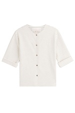 Striped Cotton Top by Marina Hoermanseder