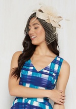 A Flourish of Crumpets Fascinator by KATHY JEANNE INC