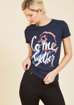 I Know You, You Know Chic Cotton T-Shirt by Mighty Fine/Public Library