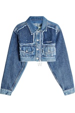Cropped Denim Jacket by Off-White