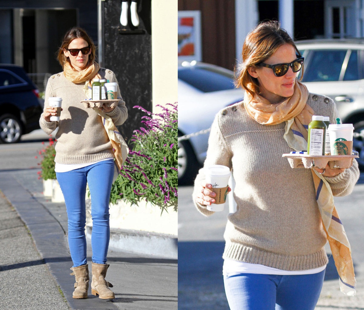 Jennifer Garner Getting Starbucks submitted by Canary + Rook