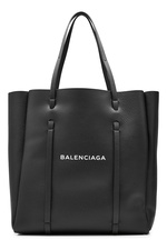 Large Printed Leather Tote by Balenciaga