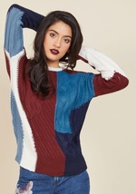 Patchwork Your Magic Sweater by JSK Fashions LTD. - Urban Bliss