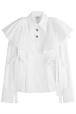 Cotton Shirt with Self-Tie Bows by Kenzo