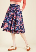 Essence of Elan Midi Skirt by Shaoxing Lidong Trading Co
