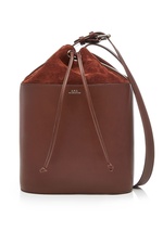 Tote with Leather and Suede by A.P.C.