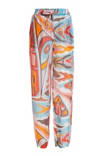 Printed Silk Pants by Emilio Pucci
