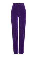 High Rise Velvet Disco Jeans by Marc Jacobs