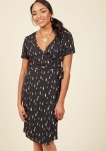 Pick Up on the Prints Wrap Dress by Sugarhill Boutique Ltd.