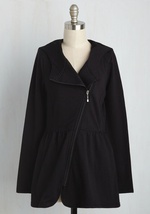 Juneau How I Feel Jacket in Black by Asmara International Limited