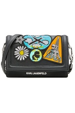 Karl Around The World Crossbody Bag by Karl Lagerfeld
