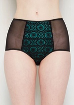 Independent Variable Panties in Emerald by SHARK TM