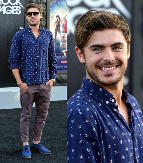Zac Efron Rock of Ages Premiere submitted by Canary + Rook