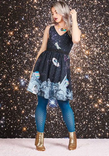 JANTEX INTERNATIONAL LIMITED - Take Up Space A-Line Dress