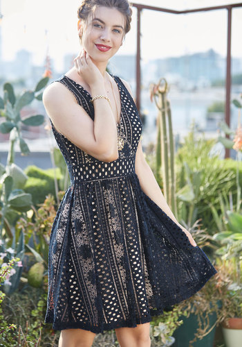 MARINE BLU - Promise to Astonish Lace Dress
