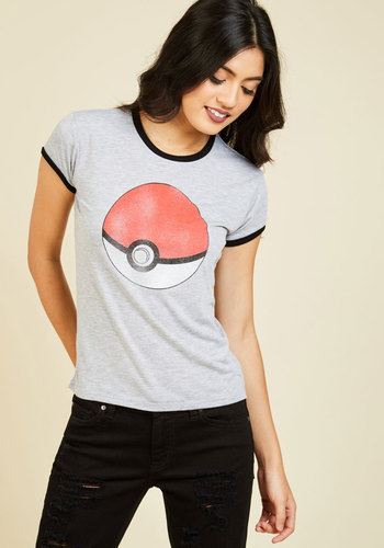 Gotta Catchy 'Em All Tee by Mighty Fine/Public Library
