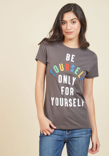 Mighty Fine/Public Library - Let Off Some Self-Esteem Cotton T-Shirt