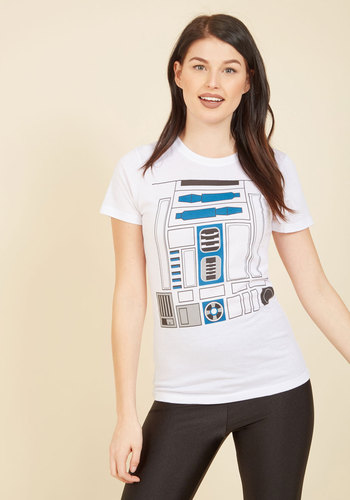 Mighty Fine/Public Library - You R2 Cute Cotton T-Shirt