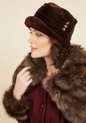 Jeanne Simmons Accessories - Class From the Past Velvet Hat