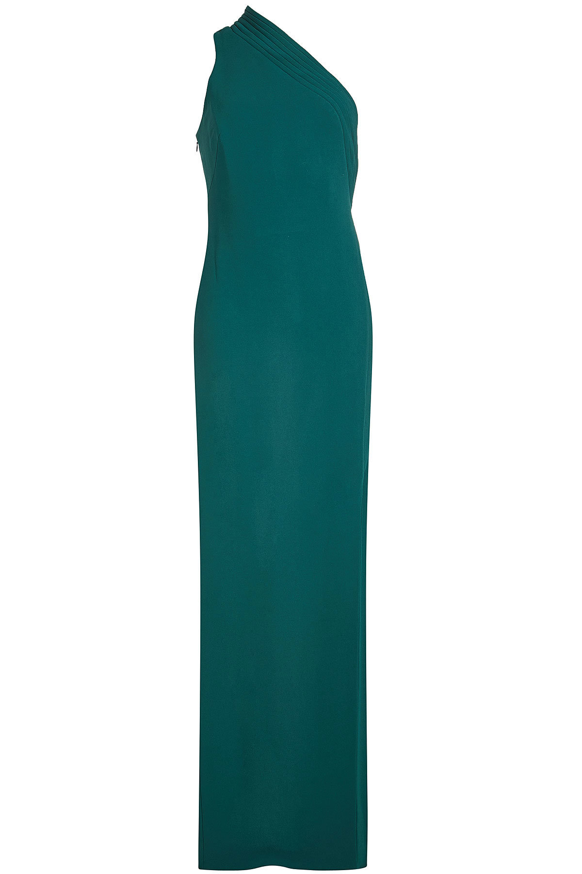 Brandon Maxwell - One-Shoulder Gown with Slit