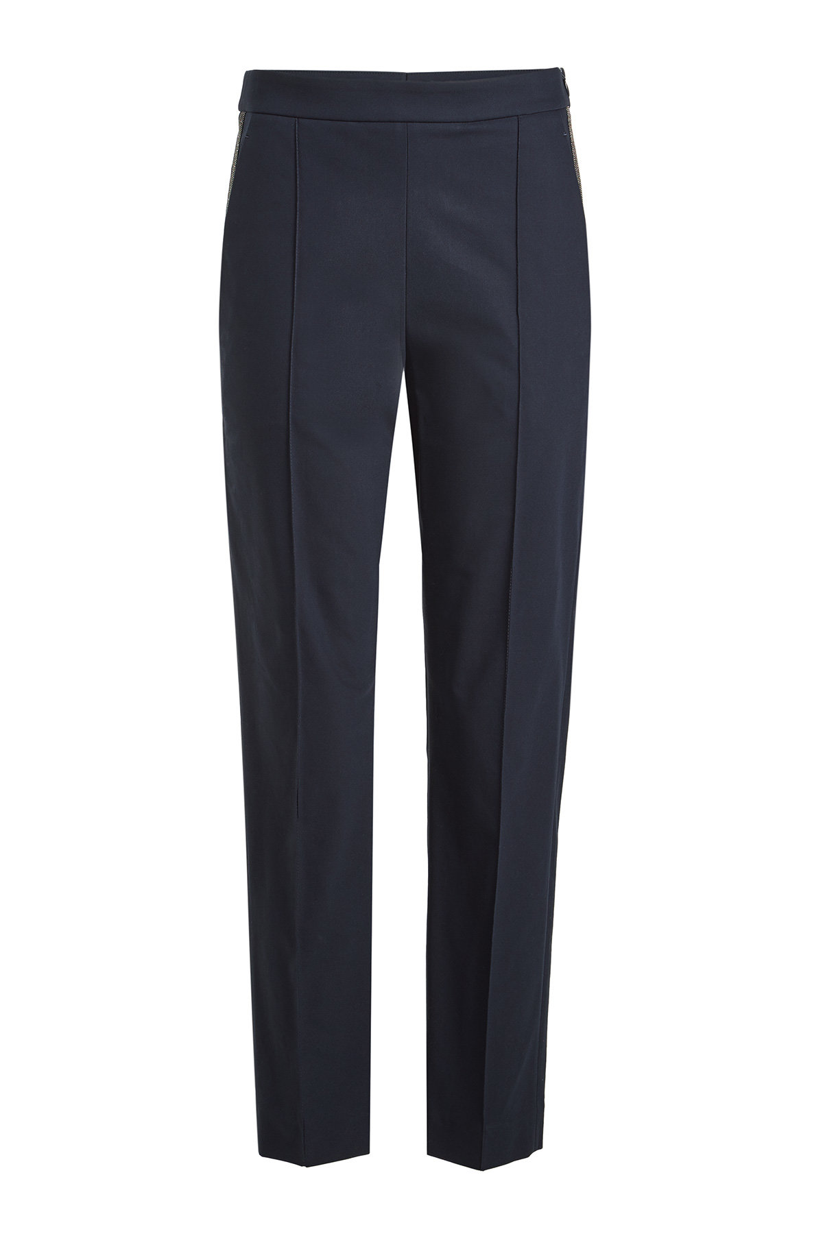 Brunello Cucinelli - Cotton Pants with Embellished Pockets