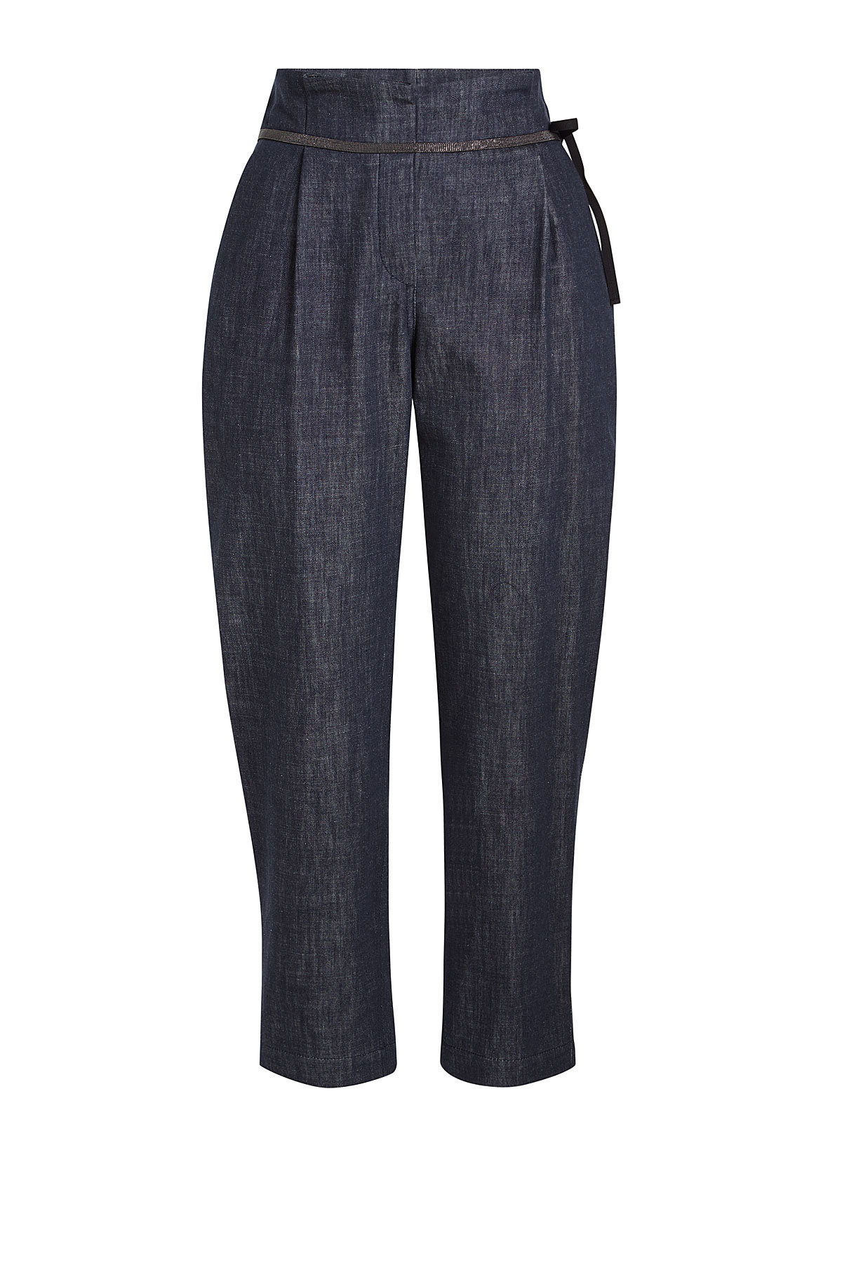 Cropped Denim Pants by Brunello Cucinelli